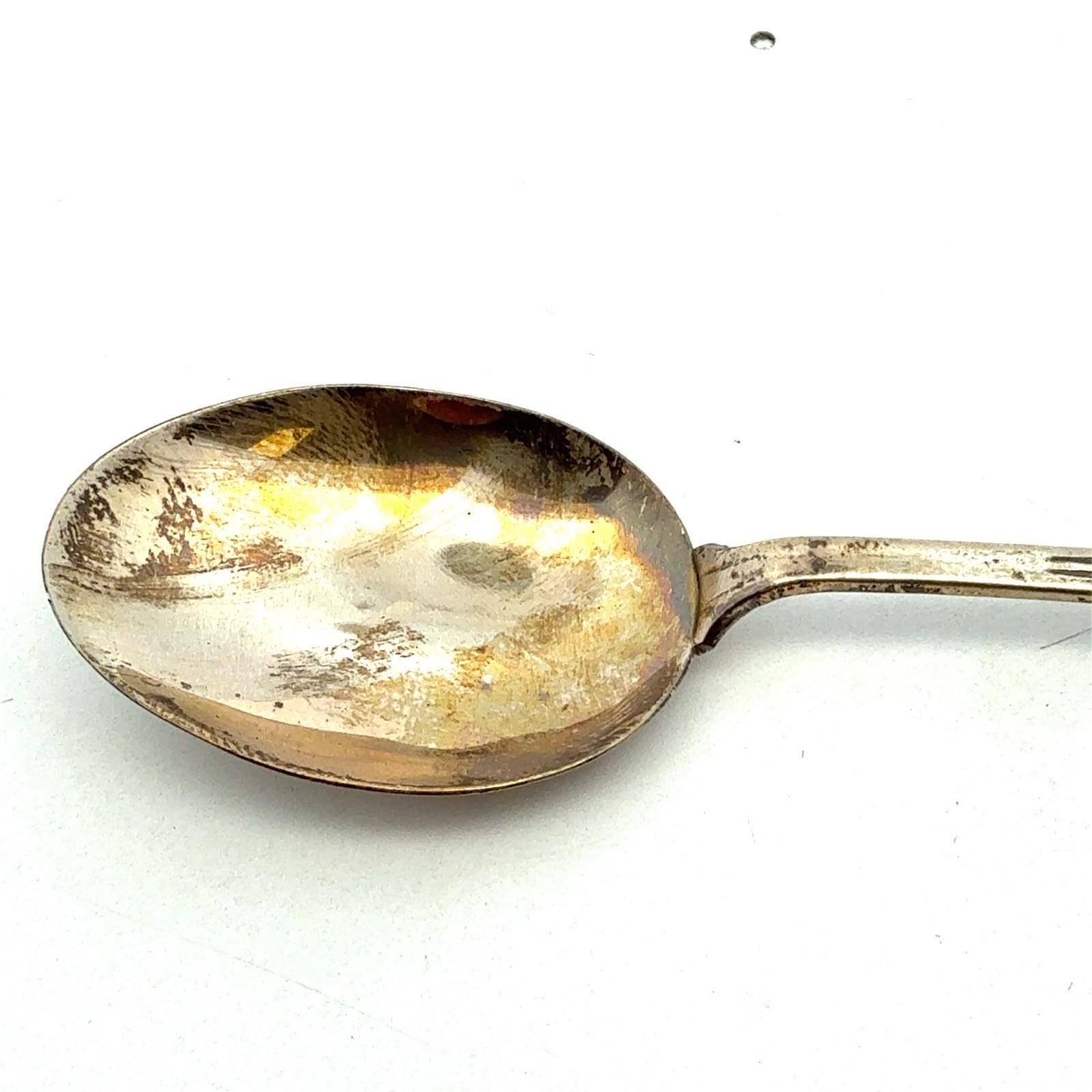Vintage 800 Silver Wiesbaden Souvenir Spoon with Box, 7.9g - Image 9