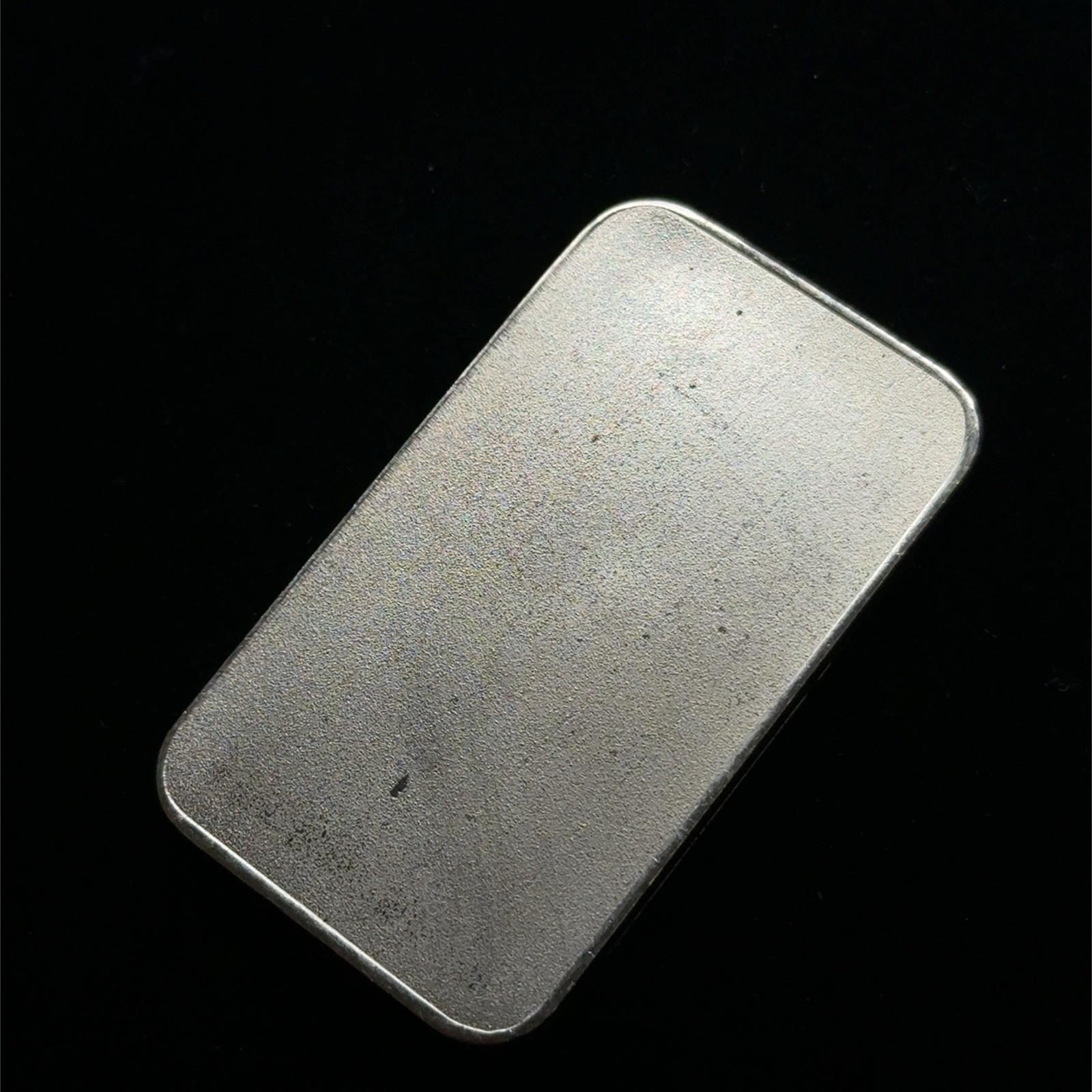 Gold Way Assayers Refiners Vintage 1oz .999 Fine Saver Bar S/N #03593 Blank Back - Image 4