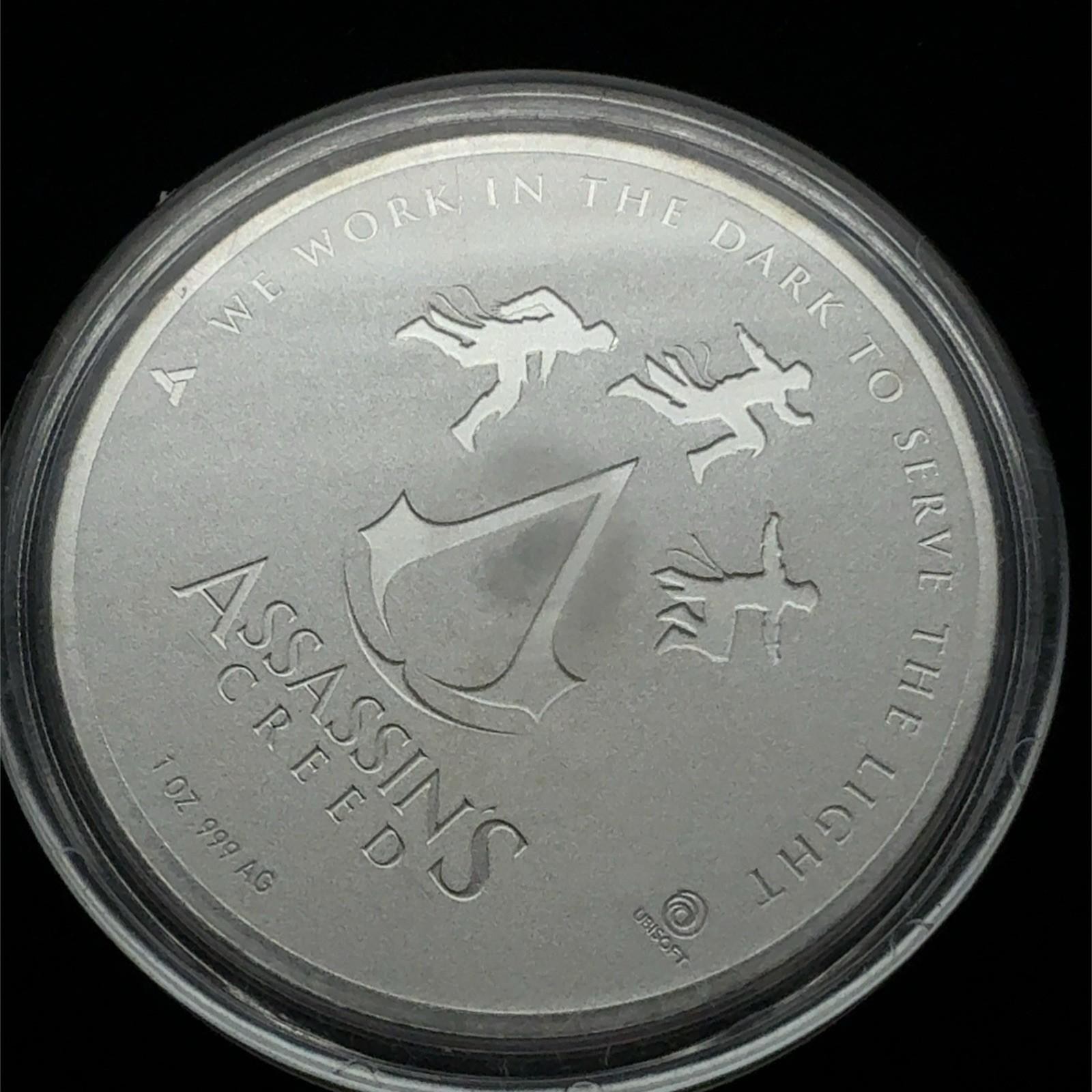 Assassin's Creed Ubisoft .999 Fine 1oz Silver Round - Image 2