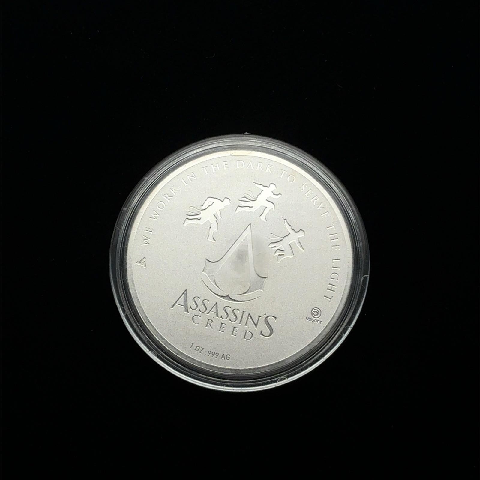 Assassin's Creed Ubisoft .999 Fine 1oz Silver Round - Image 4