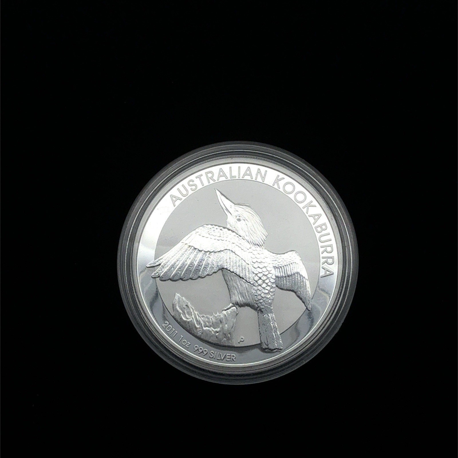 2011 Australian Kookaburra .999 Fine Silver $1 Dollar 1 Oz Coin