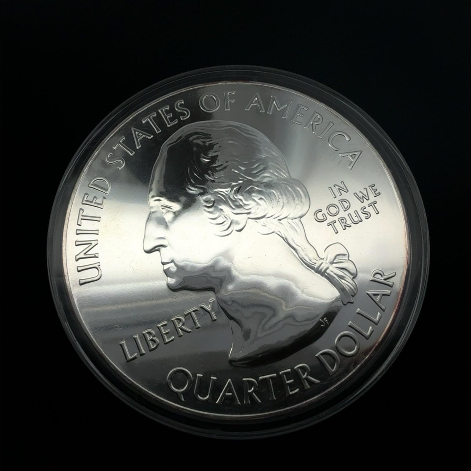 2010 Grand Canyon 5oz .999 Fine Silver America the Beautiful Series Large Round - Image 5