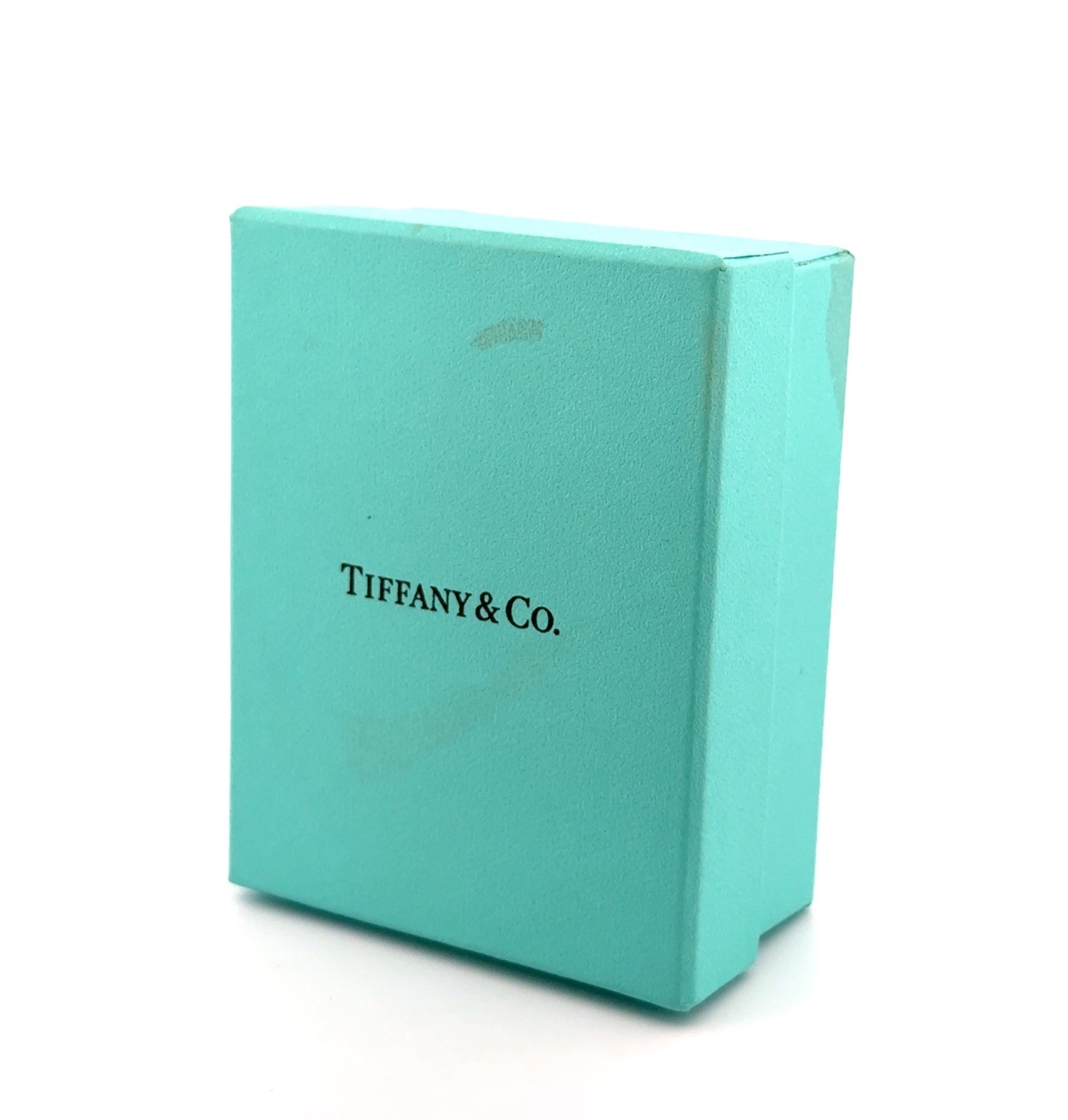 16” Tiffany & Co. 925 Sterling Silver Cushion Square Montage Pendant Necklace - Image 9