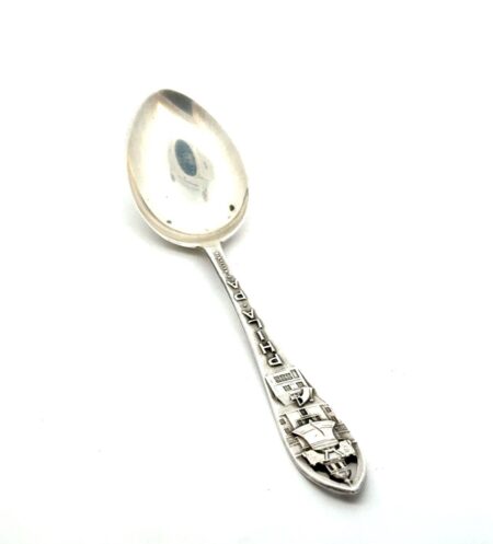 Vtg. 925 Sterling Silver Souvenir Spoon Liberty Bell Signed “Phila PA” 7.8g