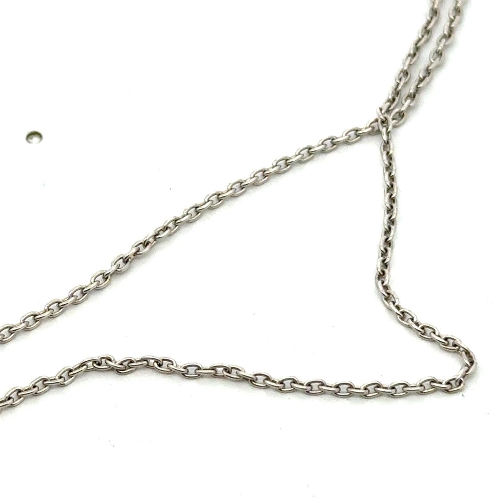 18+2” STS 925 Sterling Silver Chuck Clemency Multistone Necklace, 7.5g - Image 7