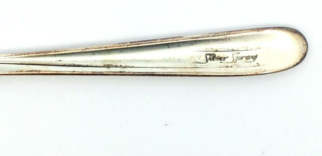 Silver Spray by Towle Sterling Silver Seafood Cocktail Fork 5.5 Inch 18.3 Grams - Image 4