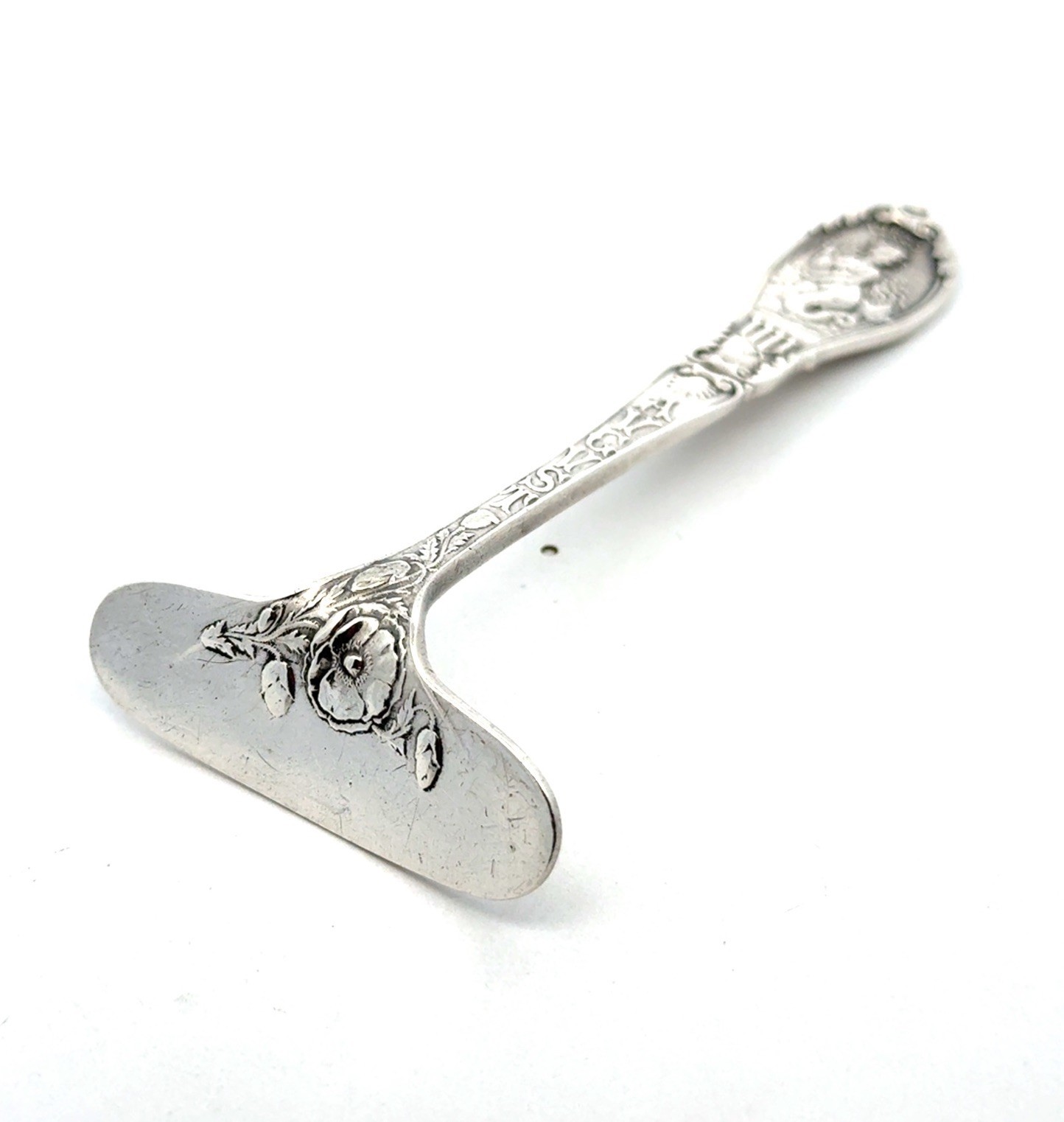 Gorham Zodiac .925 Sterling Silver Baby Food Pusher, 24.7g