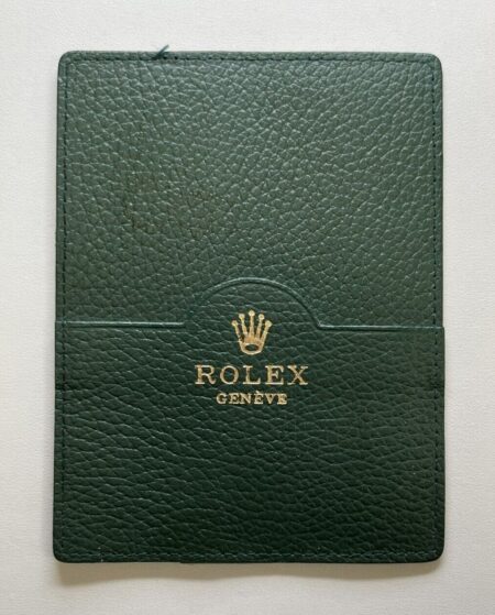 Rolex Geneve Leather Documents Holder Switzerland Code 101.40.55