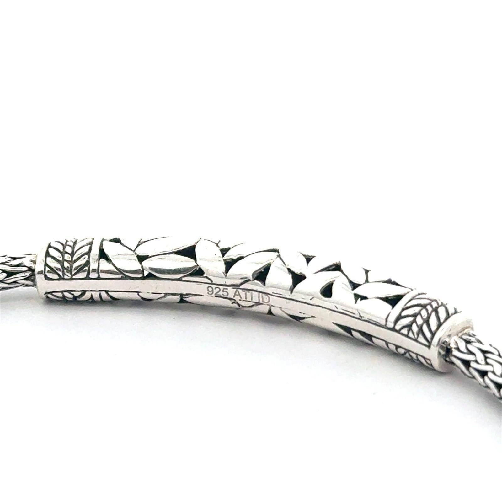16-18” Annika Witt .925 Sterling Silver Woven Necklace, Adjustable, 35.0g - Image 6