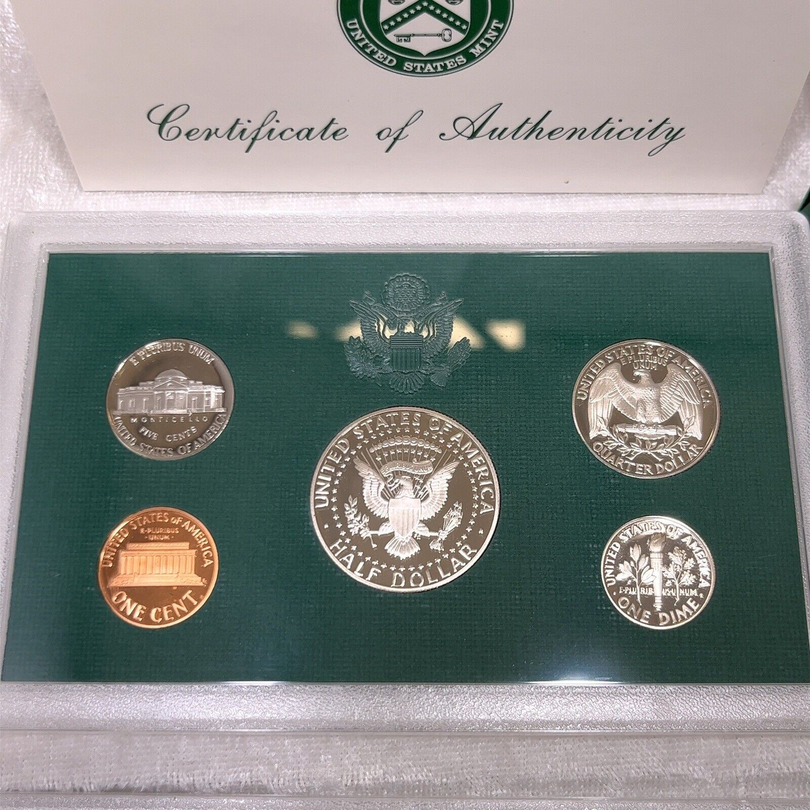 Lot of Two (2) 1994 US Mint Proof Sets 5-Coin Sets (10 Coins Total) - Image 2