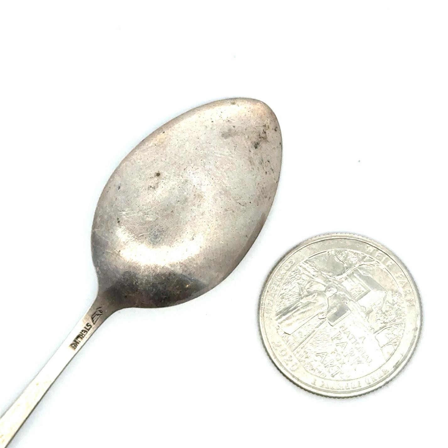 .925 Sterling Silver New Orleans Belarus Courtyard Souvenir Spoon, 7.7g - Image 7