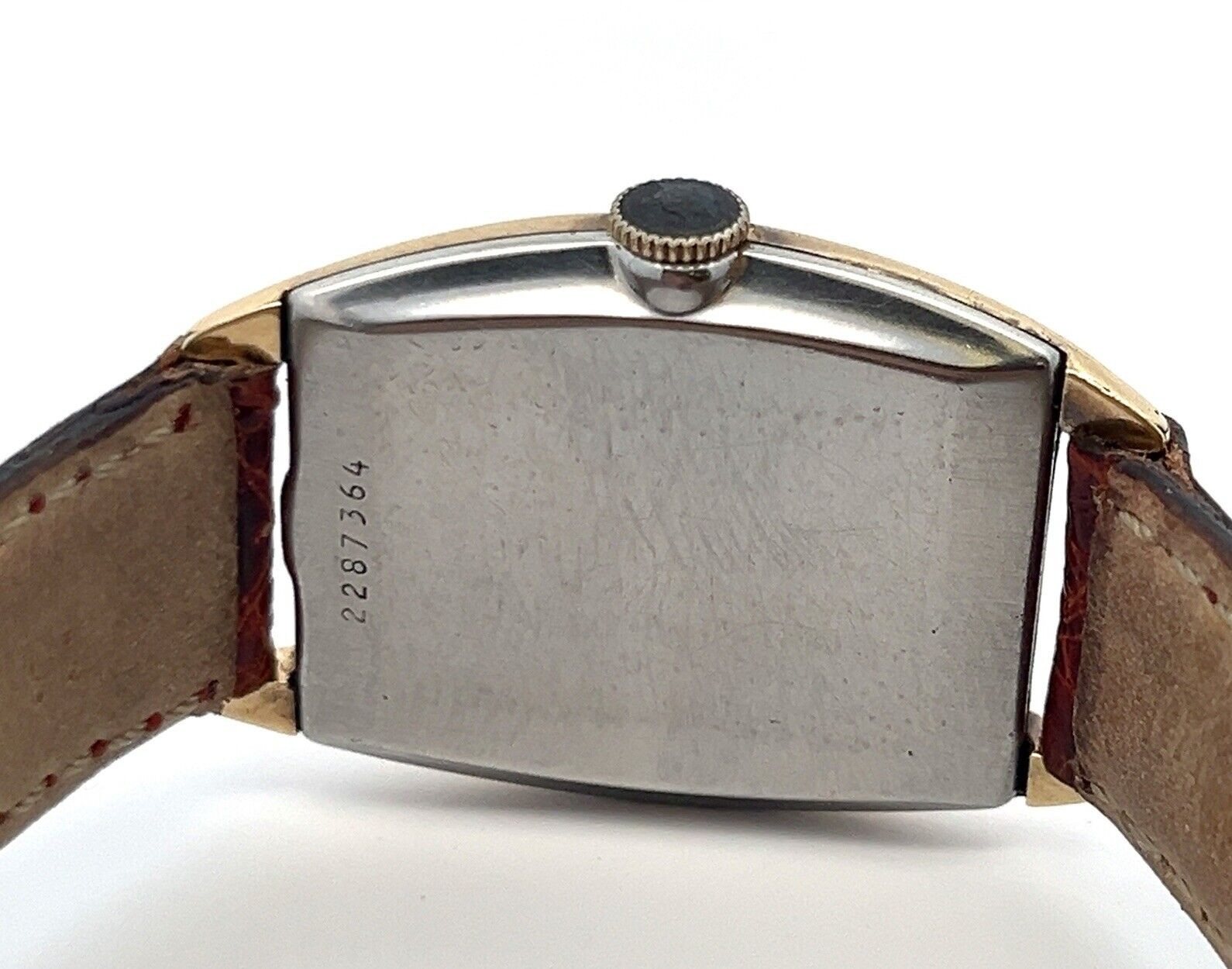 27mm Vintage Bulova 10k RGP Bezel Manual Winding 10AX 15J Movement Men’s Watch - Image 8
