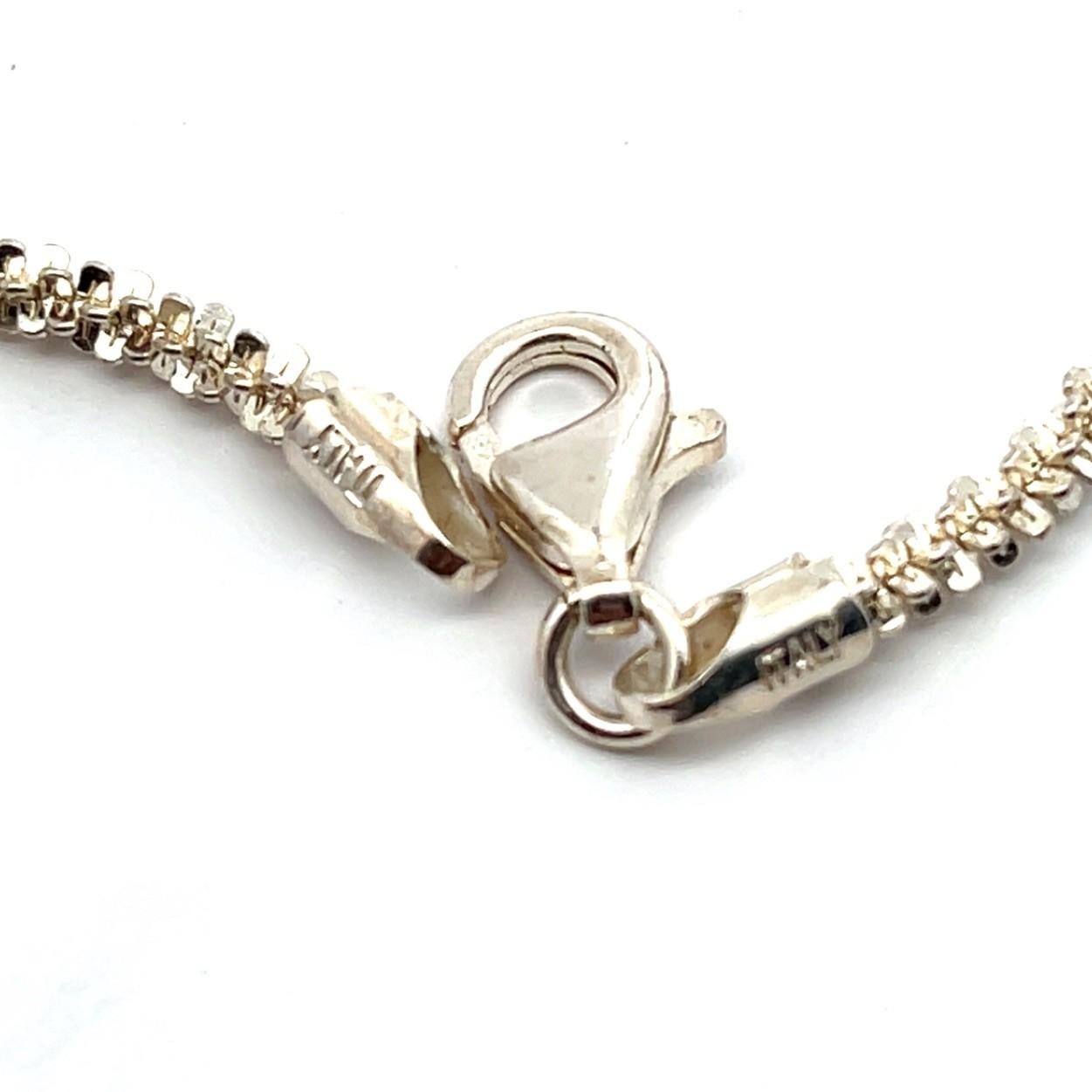 42” Milor Italy Diamond Cut Margarita Chain Necklace 19.5g - Image 4