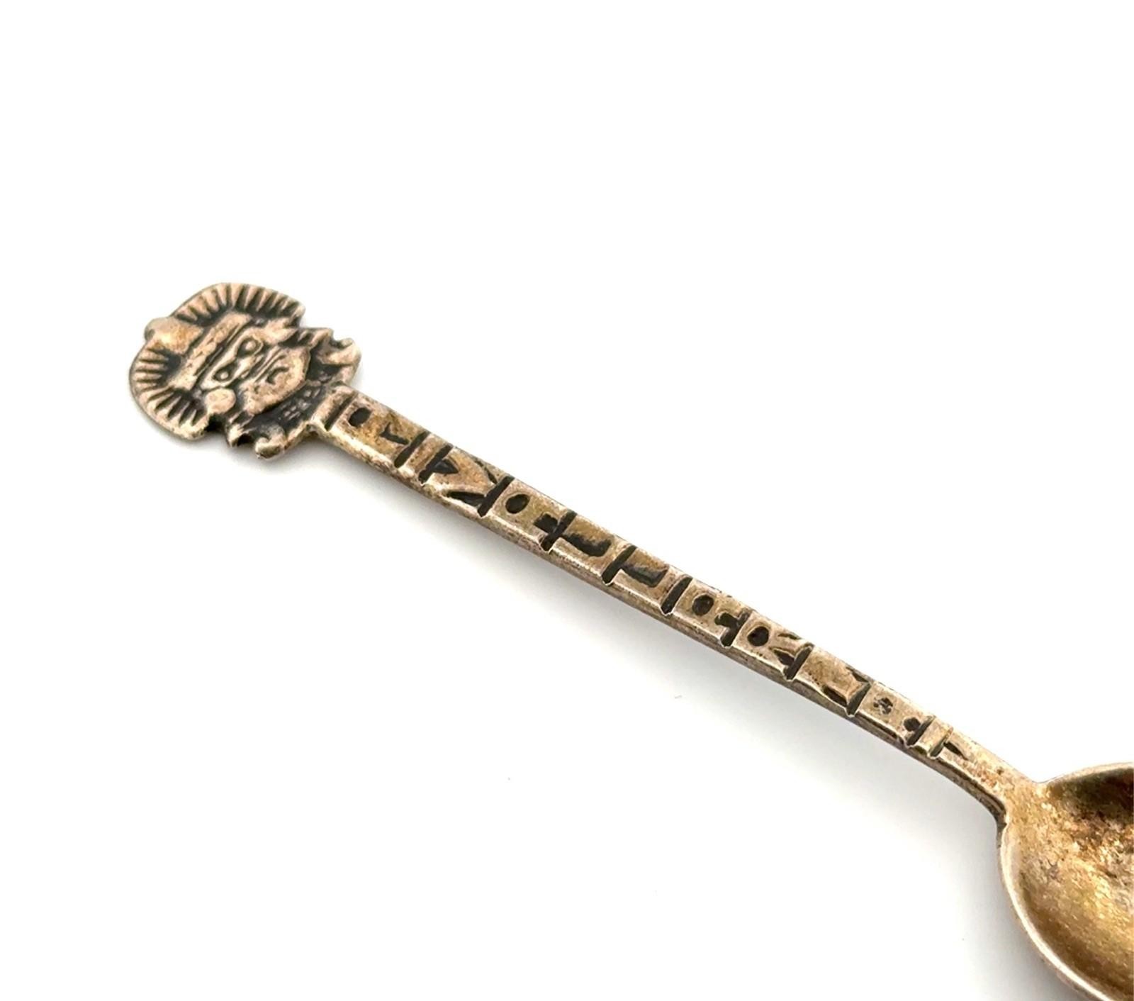 3.75” Vintage Mexico 925 Sterling Silver P. Vallarta Spoon 7.3g - Image 2