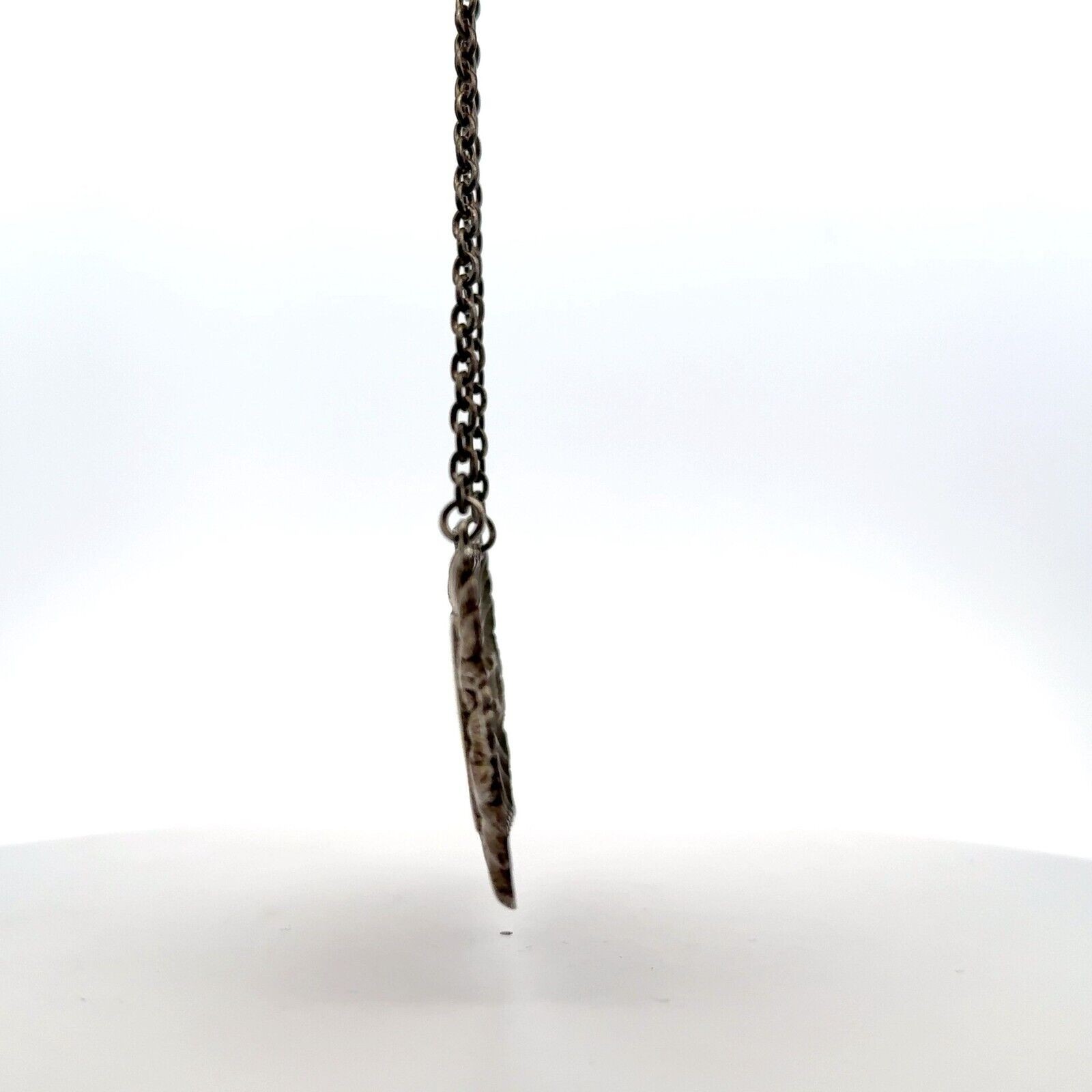 .925 Sterling Silver, Vintage Gin Decanter Tag, Made in England - 15.6 grams - Image 2