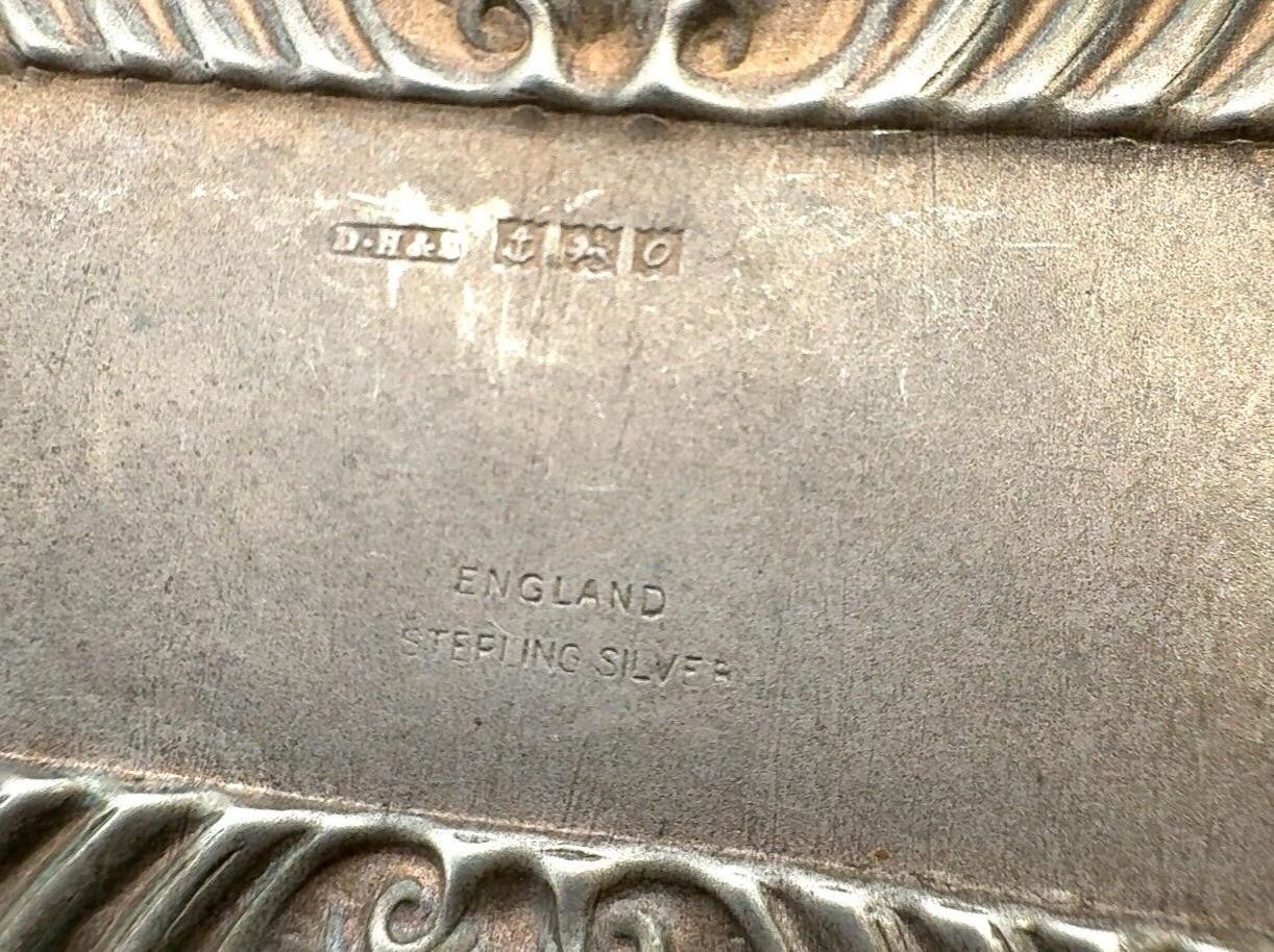 .925 Sterling Silver, Vintage Gin Decanter Tag, Made in England - 15.6 grams - Image 4