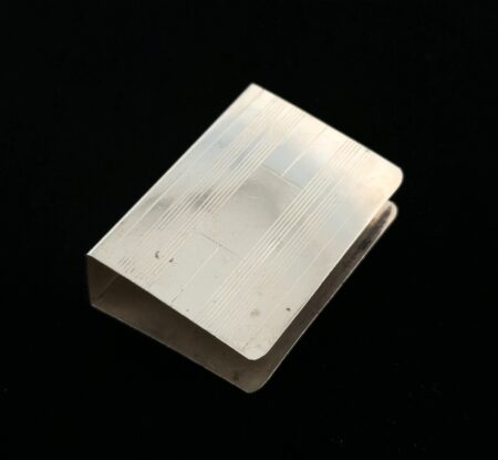 Vintage 925 Sterling Silver Match Box Cover 11.5g