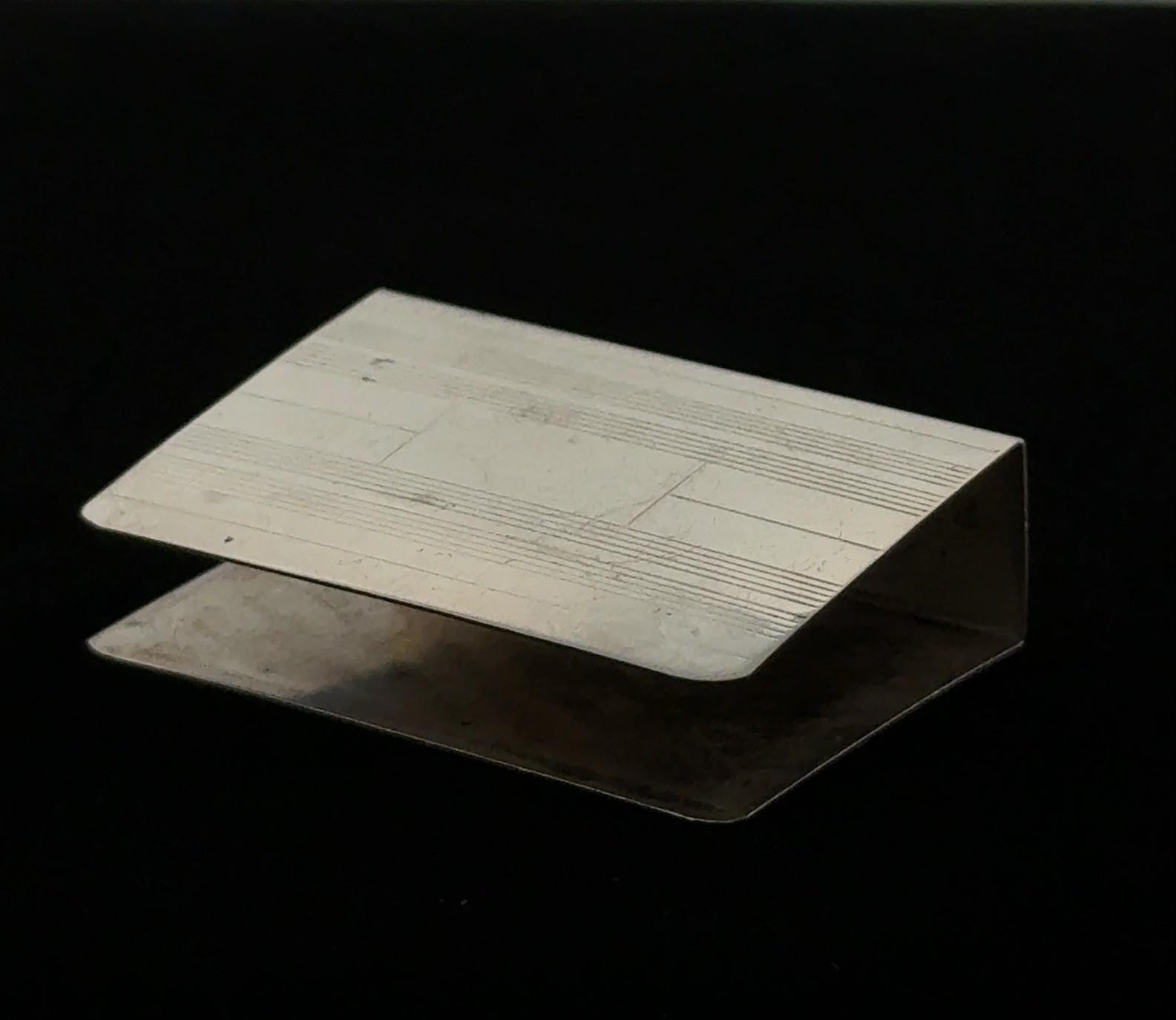 Vintage 925 Sterling Silver Match Box Cover 11.5g - Image 3