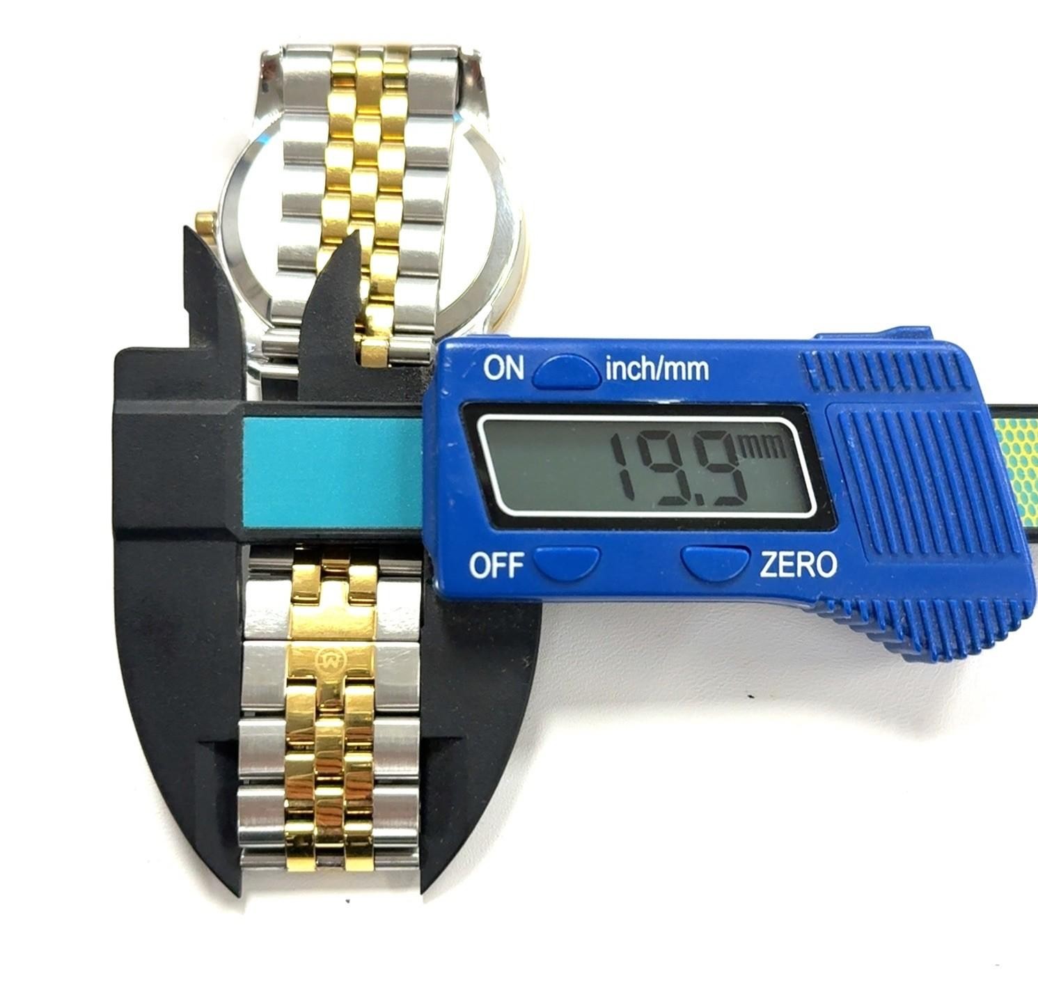 40mm Movado Museum Classic Two-Tone Diamond Quartz Wristwatch 0606879 - Image 12
