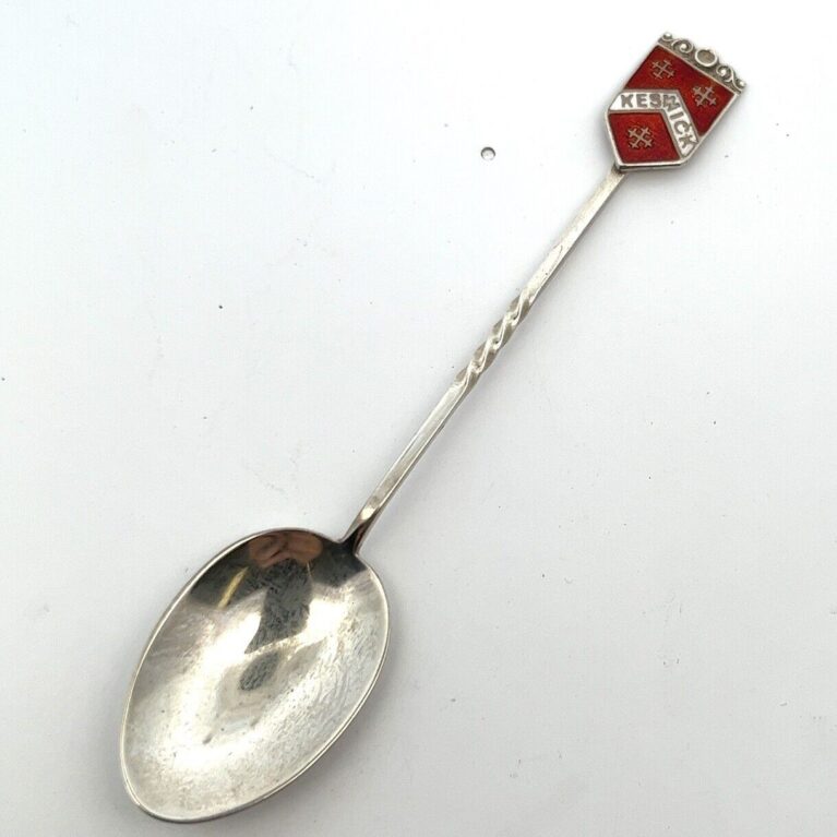 Keswick England 925 Sterling Silver Souvenir Spoon 6.3g