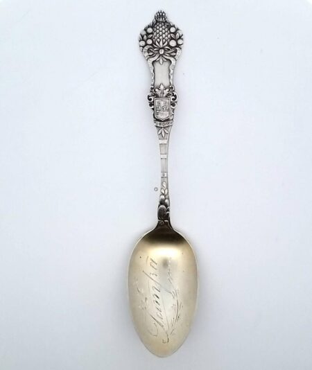 Wallace Silver States & Cities Souvenir 5.25" Spoon Series Tampa Florida - 15.4g
