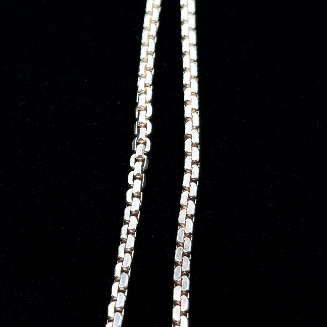 24” x 2mm KA 925 Sterling Silver Diamond Cross Pendant On Cable Necklace, 23.4g - Image 5