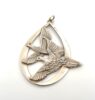 Wallace Sterling 1972 Peace on Earth Doves Pendant Ornament 925 Vintage Silver