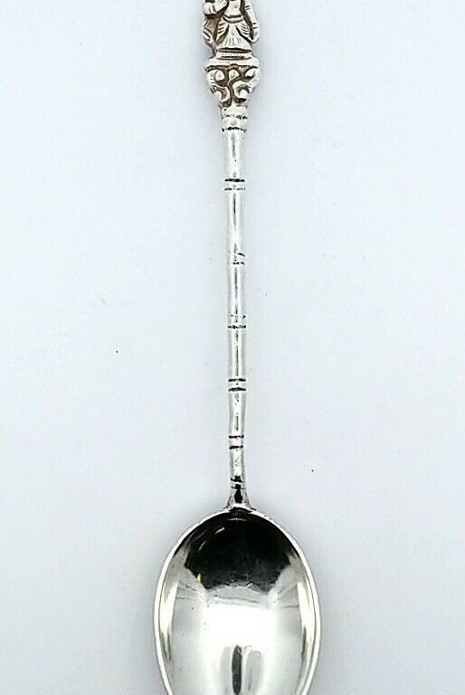 Antique 800 Silver Souvenir Spoon 16.8 Grams 4.5 Inch