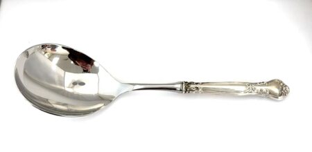 10.75” Gorham Chantilly 925 Sterling Silver Handle Casserole Spoon - No Monogram